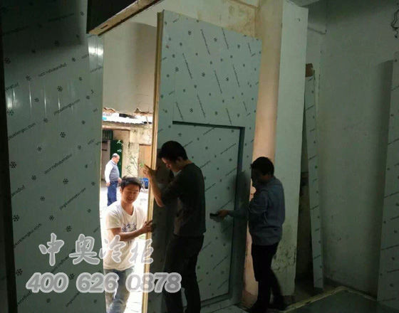 中奧冷柜廠家與雙溫冷庫(kù)合作案例